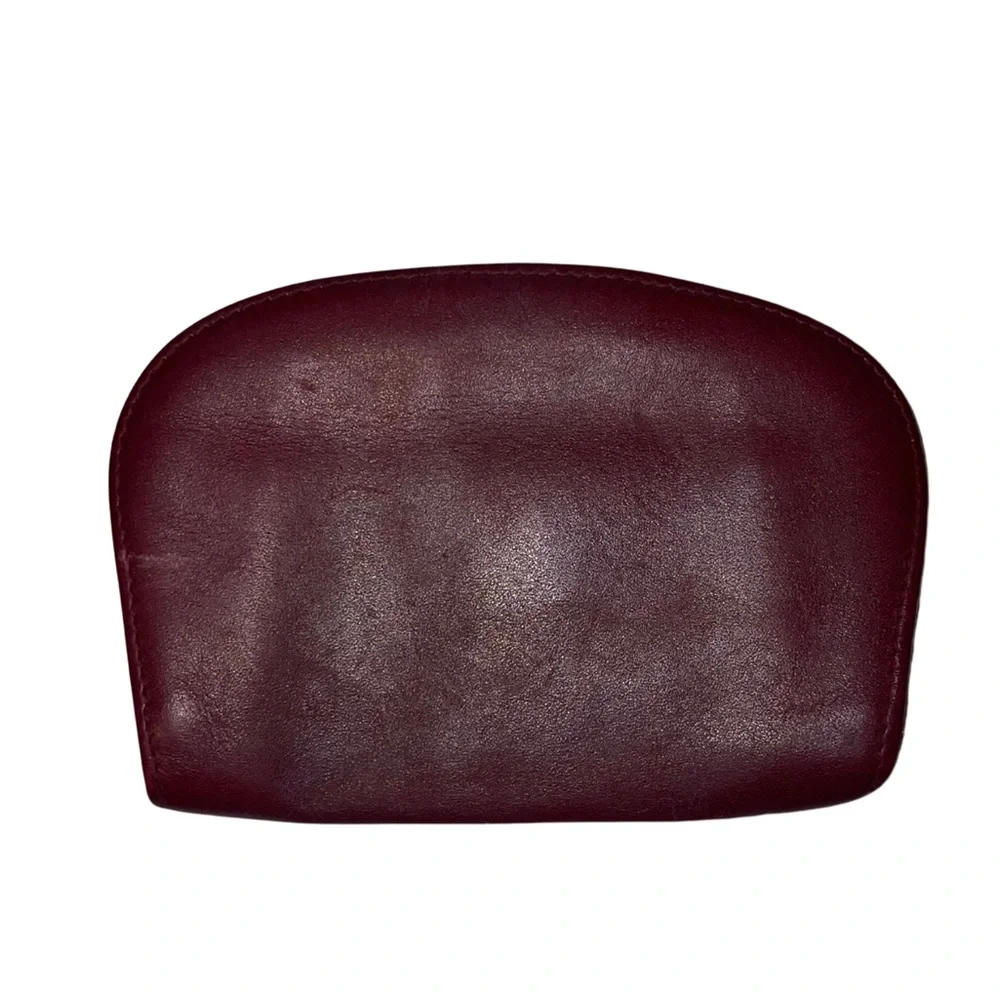 Authentic Vintage Cartier Les Must de Cartier 2-Compartment Zipper Pouch - Picture 2 of 5